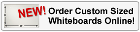 Custom Sized Whiteboards and Markerboards