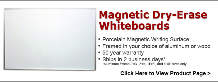 Magnetic Dry Erase Whiteboards